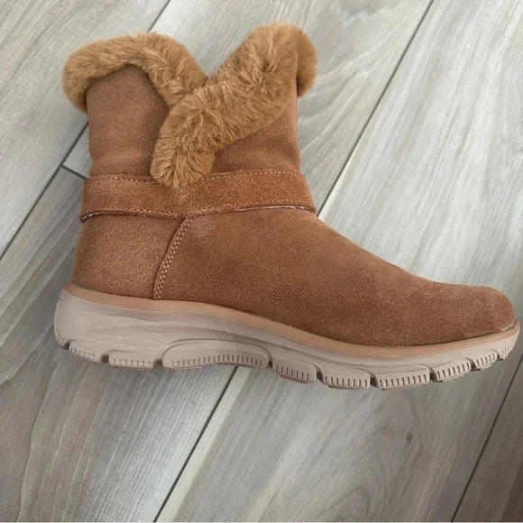 Skechers Slip-Ins Easy Going Dreamers Move Boots Women’s 8 Chestnut Relaxed Fit - Picture 14 of 15